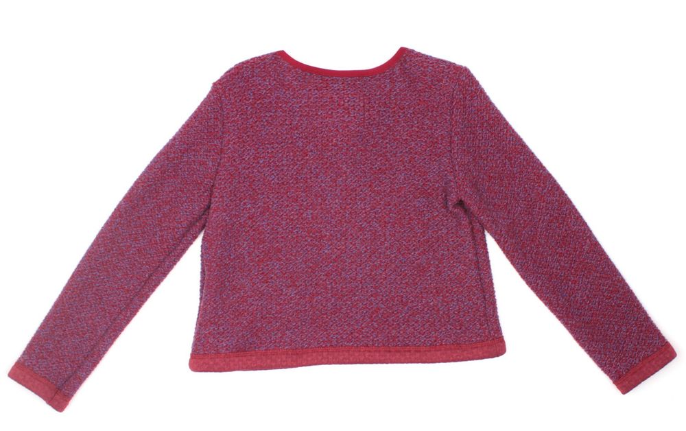 Твидовый жакет бордового цвета Marc O'Polo