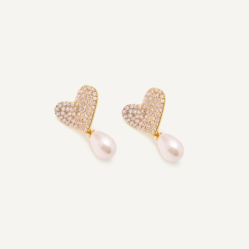 Серьги Острие Сердца – Золото