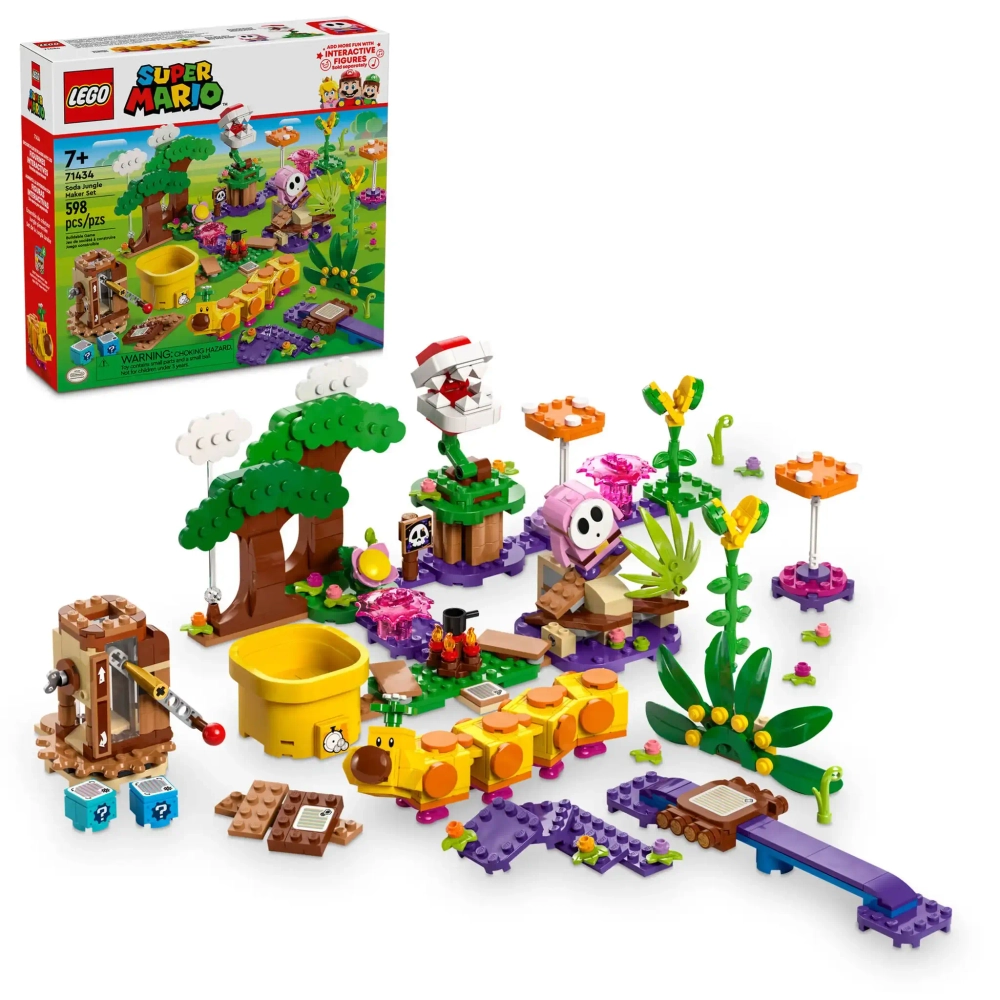 Конструктор LEGO Super Mario 71434 Набор для приготовления содовой в джунглях
