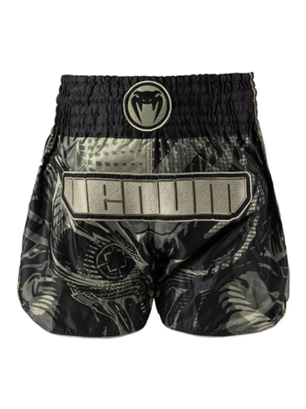 Шорты тайские Venum Invader Black/Sand