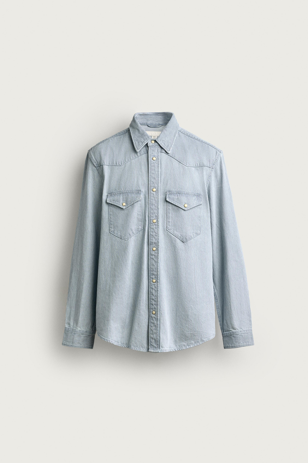 ДЖИНСОВАЯ РУБАШКА REGULAR FIT — ZARA · 6987/370