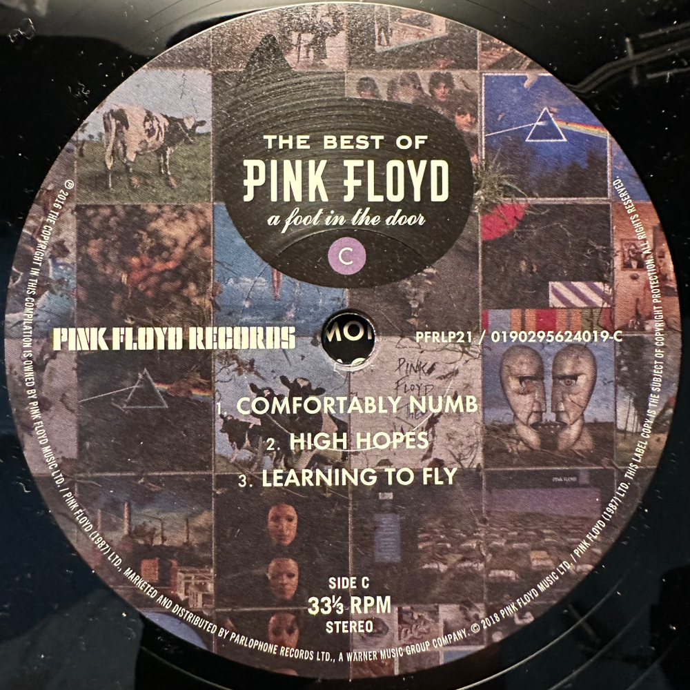 Pink Floyd - A Foot In The Door (The Best Of Pink Floyd) 2LP (Европа 2018г.)