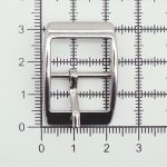 Пряжка ременная металл 18.0 мм (внешн. 23х32 мм), 10 шт, никель, прямоугольная, BIG