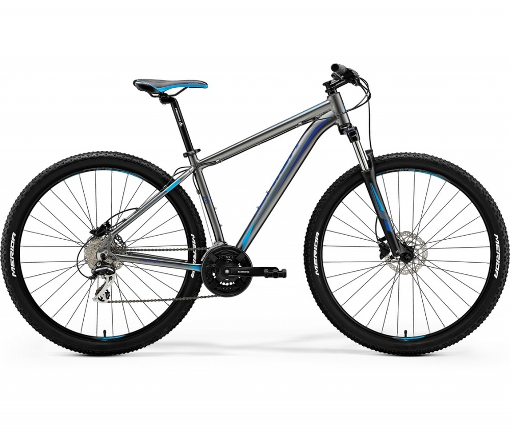 Велосипед Merida Big. Nine 20-D (2018) Рама: XL (21) SilkAnthracite/SkyBlue/Blu
