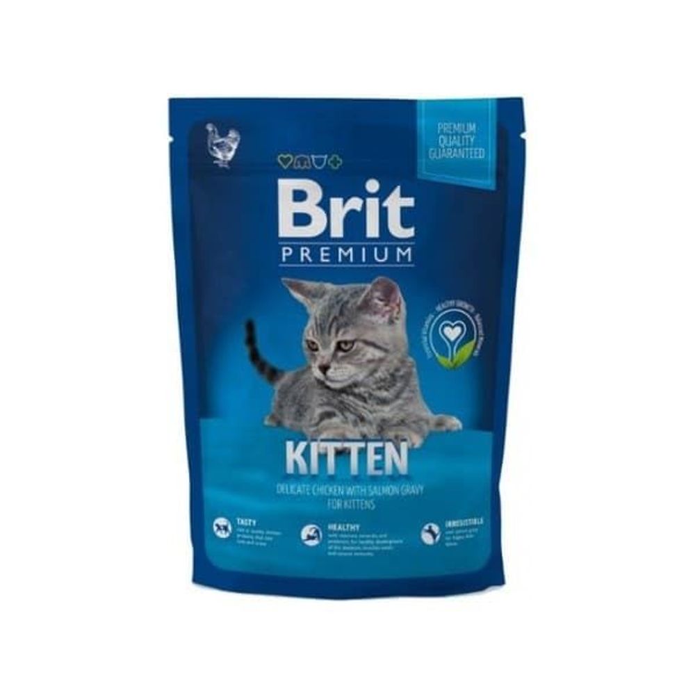 Brit Premium 300г. Cat Kitten для котят с Курицей Brit Premium 300г. Cat Kitten для котят с Курицей