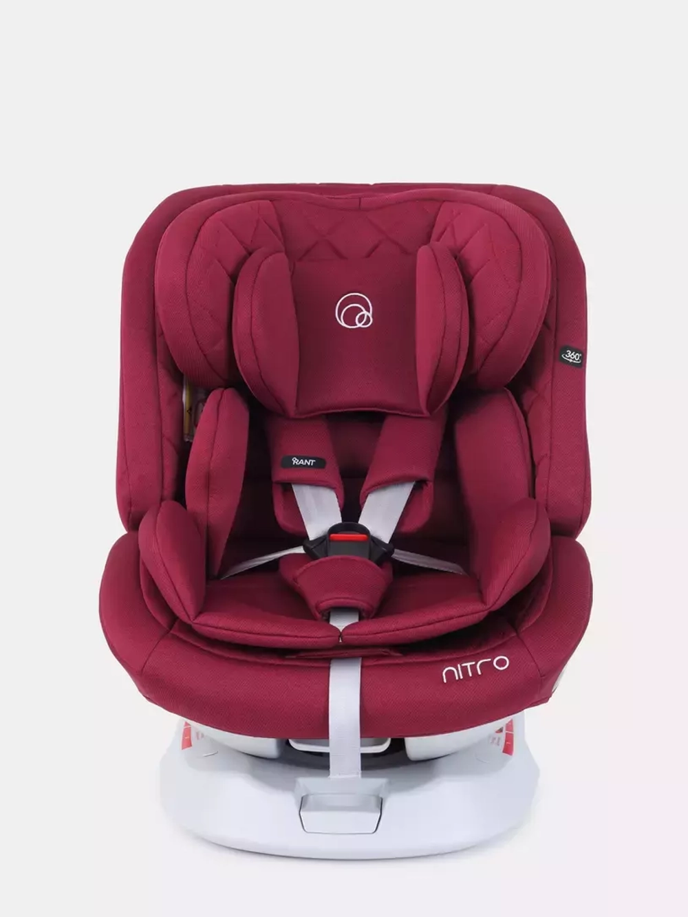 Автокресло Rant Nitro isofix 0/1/2/3 (0-36кг) Red