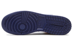 Jordan 1 Mid White Laser Orange Deep Royal Blue GS