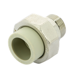 Муфта комбинированная разъемная (Американка) FV-Plast 25x3/4" наружная резьба