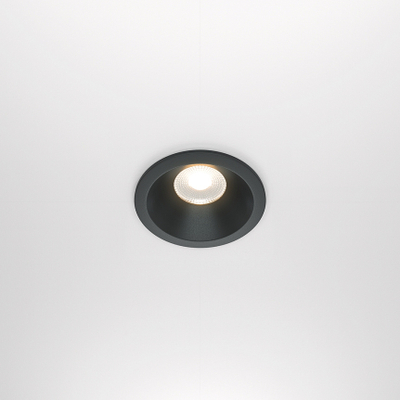 Встраиваемый светильник Зум / Zoom 12 Вт 3000 К 60° IP65, DL034-2-L12B. TM Maytoni