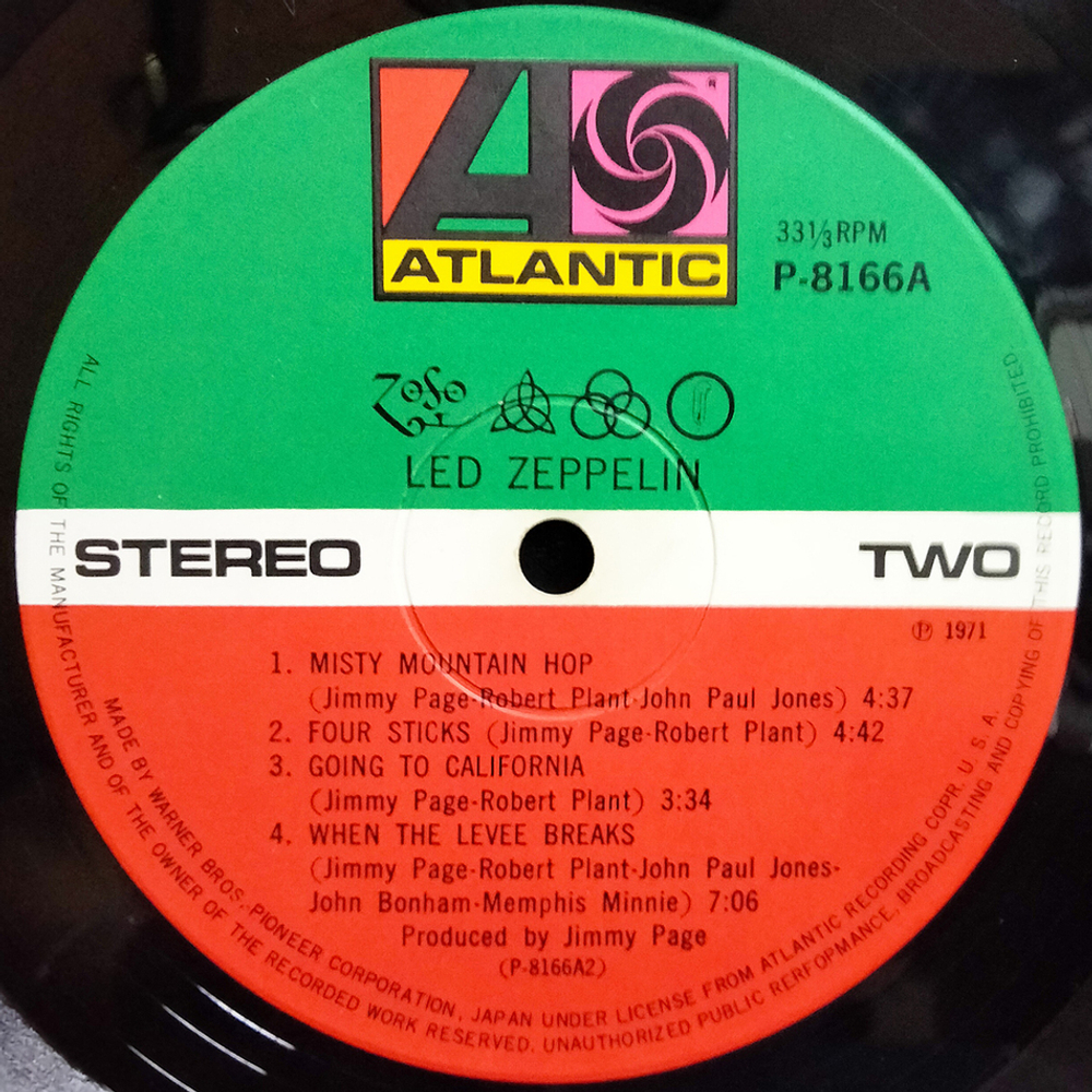 Led Zeppelin / Led Zeppelin IV (Untitled) (LP)