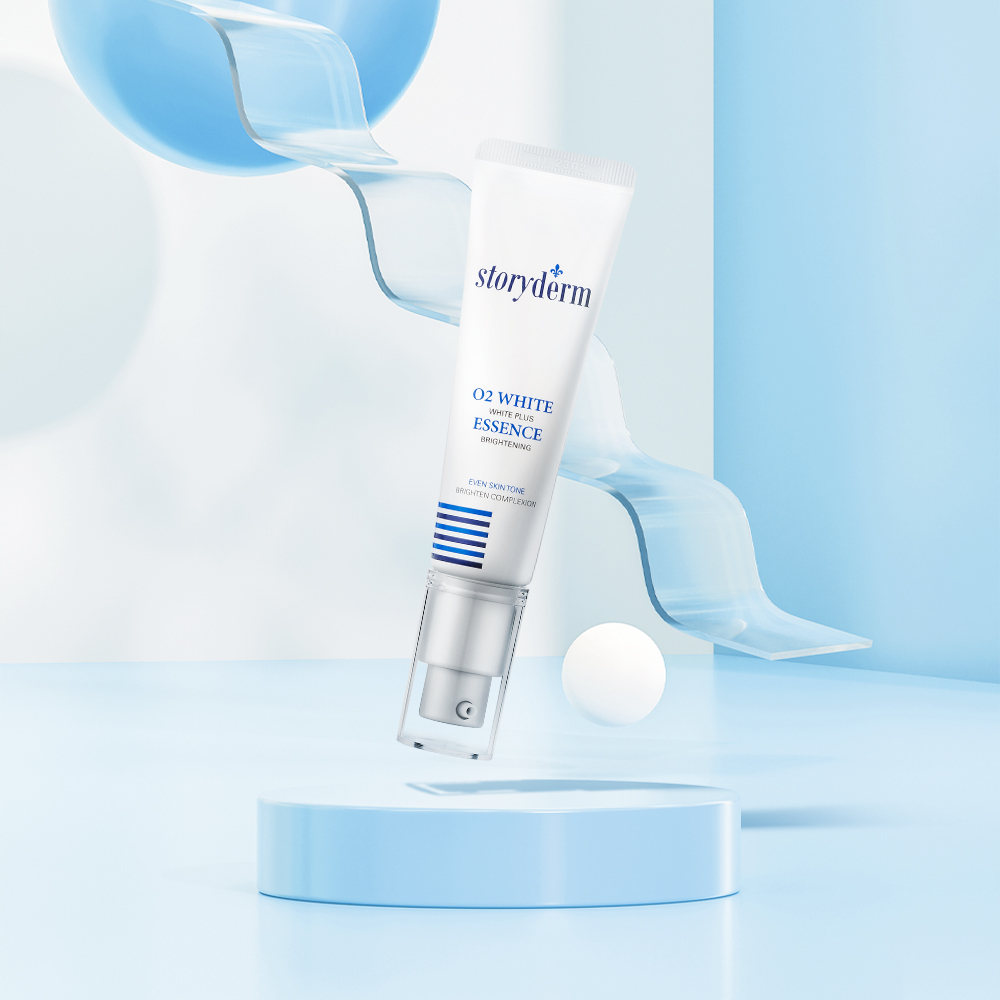 Отбеливающий кислородный крем-эссенция для лица Storyderm O2 White Essence