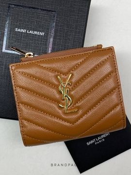 Кошелёк карамельно-коричневый от Saint Laurent BP5-351852