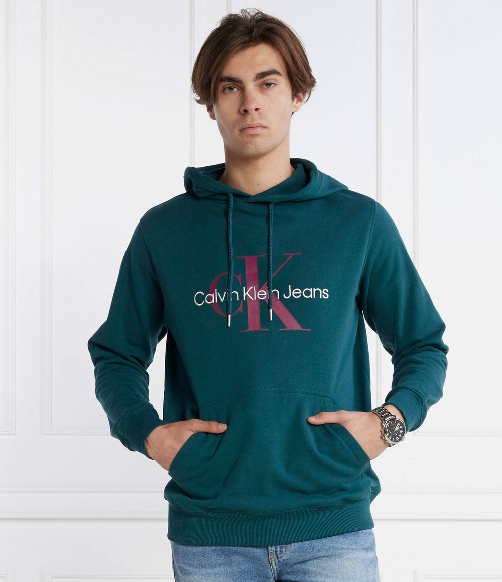 Худи CALVIN KLEIN JEANS - темно-зеленый(J30J320805)