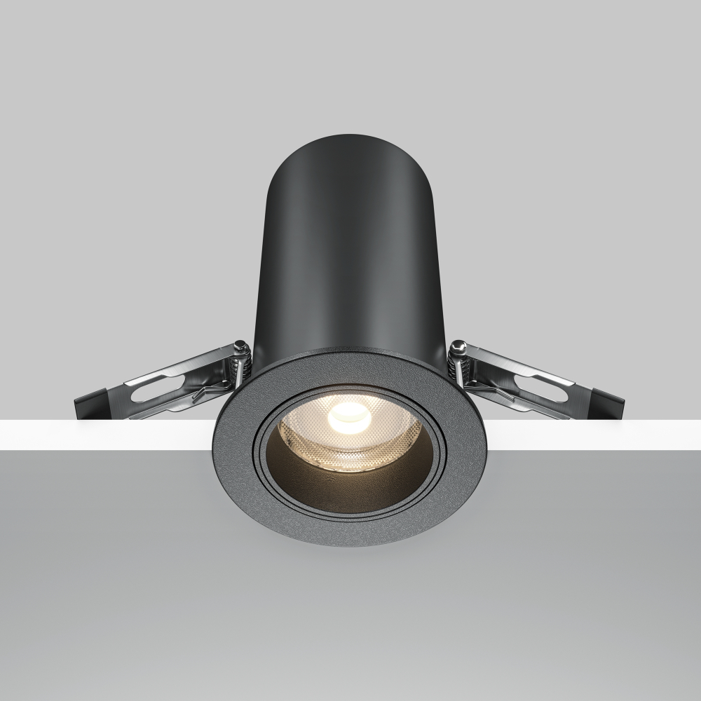 Встраиваемый светодиодный светильник Maytoni FOCUS LED DL125-L12-4K-B