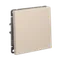 Выключатель кнопочный одноклавишный Systeme Electric ArtGallery Песочный GAL001215