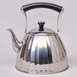 ЧАЙНИК AGNESS 3,0 Л СО СКЛАДЫВАЮЩЕЙСЯ РУЧКОЙ, СТАЛЬ 18/10, ИНДУКЦИОННОЕ КАПСУЛЬНОЕ ДНО