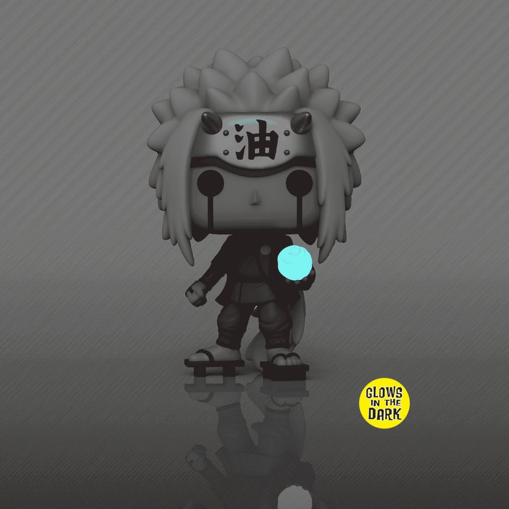 Фигурка Funko POP! Animation Naruto Shippuden Jiraiya with Rasengan (светится в темноте) (Exc)