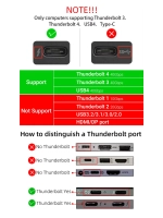Внешний корпус Wikingoo K2L с двумя слотами PCIe. Thunderbolt 3/4, USB4.