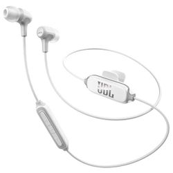 Беспроводные наушники JBL E25BT White, внутриканальные
