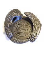 "Щупальца" - подставка для Яндекс станции Мини2 (Яндекс-Алиса), 3D печать, серая