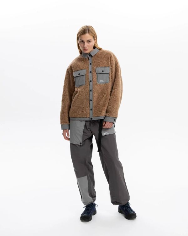 Куртка из искусственного меха Nomad Fleece V2 бежевая - фото 9