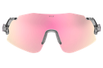 Спортивные очки HILX Savage 2.0 Shiny Crystal Grey Pink / Pink Lens