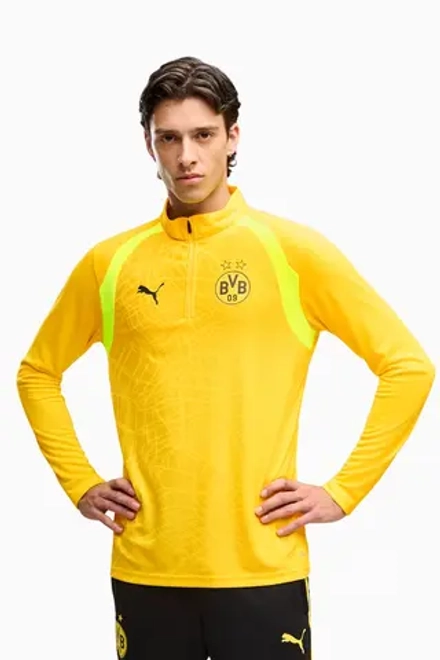 Кофта Puma Borussia Dortmund 26/27 Training 1/4 Zip - желтый