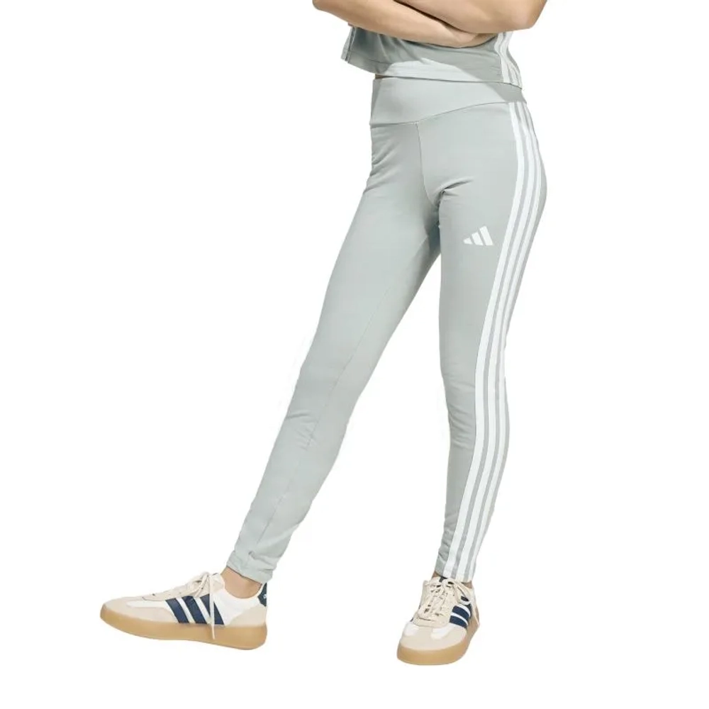 Брюки для девочки Adidas Girls 3-Stripes - wonder silver/white