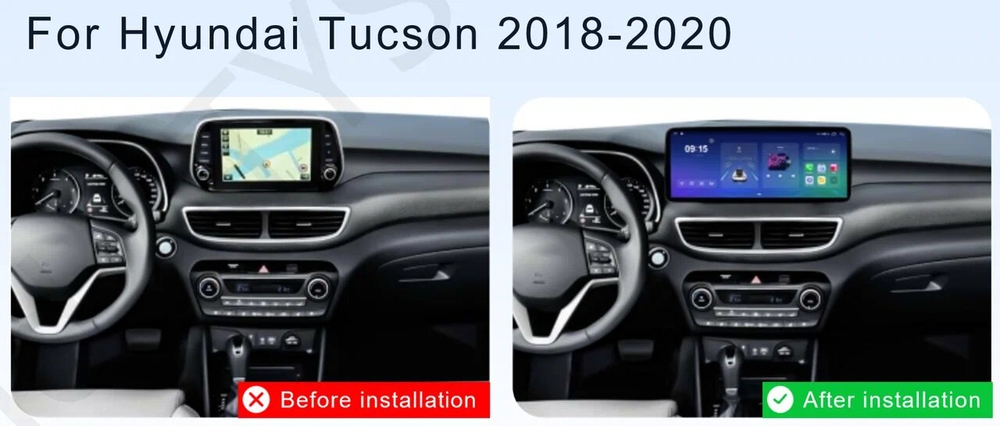 Установочный комплект для HYUNDAI TUCSON 2019+ KUBERG GL-H1202-1-FW