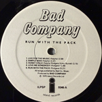 Bad Company – Run With The Pack (Англия 1976г.)