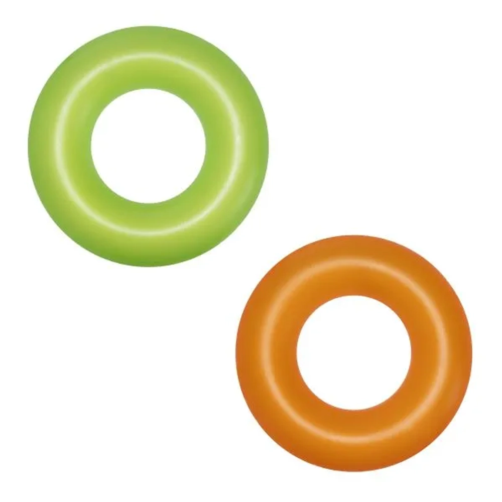 Круг для плавания 76 см Frosted Neon, 3-6 лет, Bestway (36024)