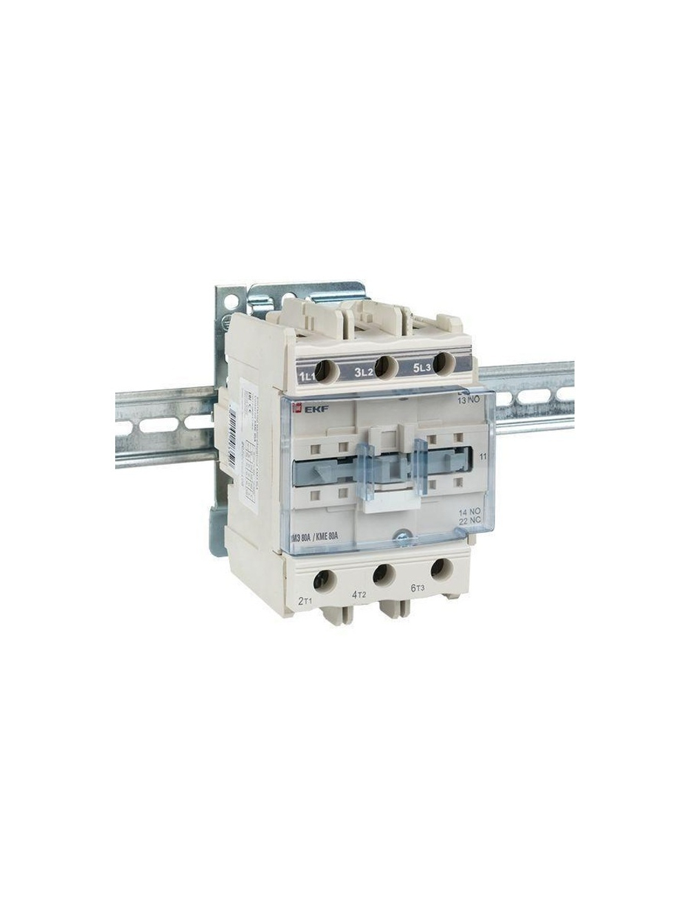 Контактор КМЭ 80А кат. 220В AC 1НО+1НЗ EKF ctr-s-80-220