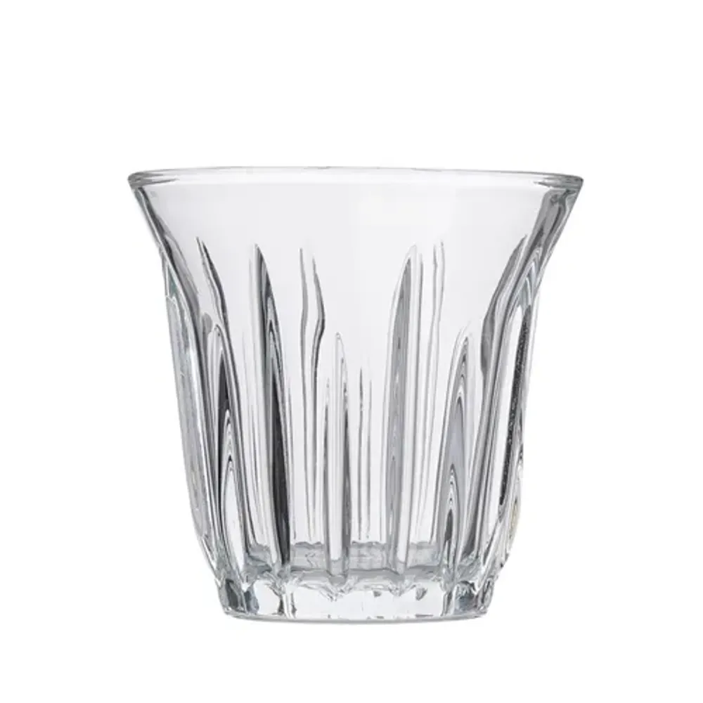 Чашка 170 мл кофейная без ручки ZINC Barista d 8,3 см h8 см стекло P.L. Barbossa [1]