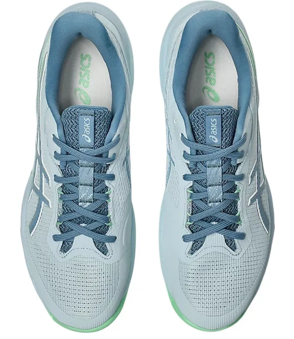 Мужские кроссовки для сквоша/бадминтона Asics Netburner Ballistic FF 4 - cool grey/saba blue