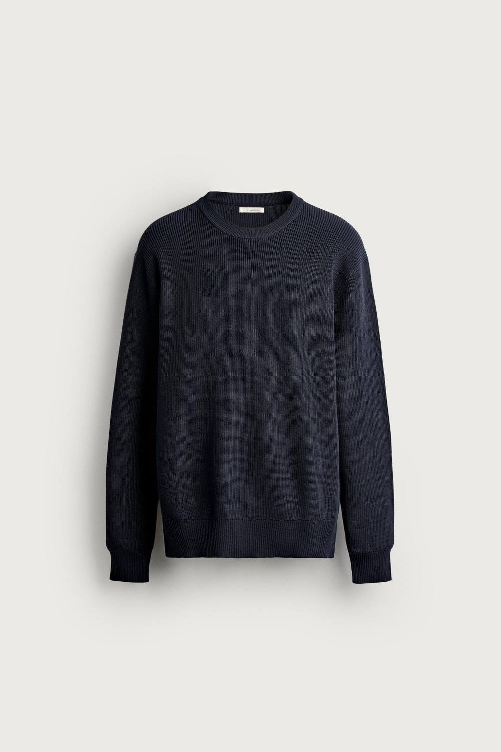 ДЖЕМПЕР КЛАССИЧЕСКОГО КРОЯ ИЗ ТРИКОТАЖА — ZARA