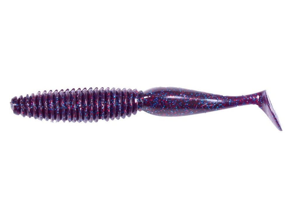 Виброхвосты съедобные Lucky John Pro Series MegaWorm 2.5" (63мм/8шт)