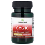Swanson Vitamins, коэнзим Q10, высокая эффективность, 100 мг, 50 капсул