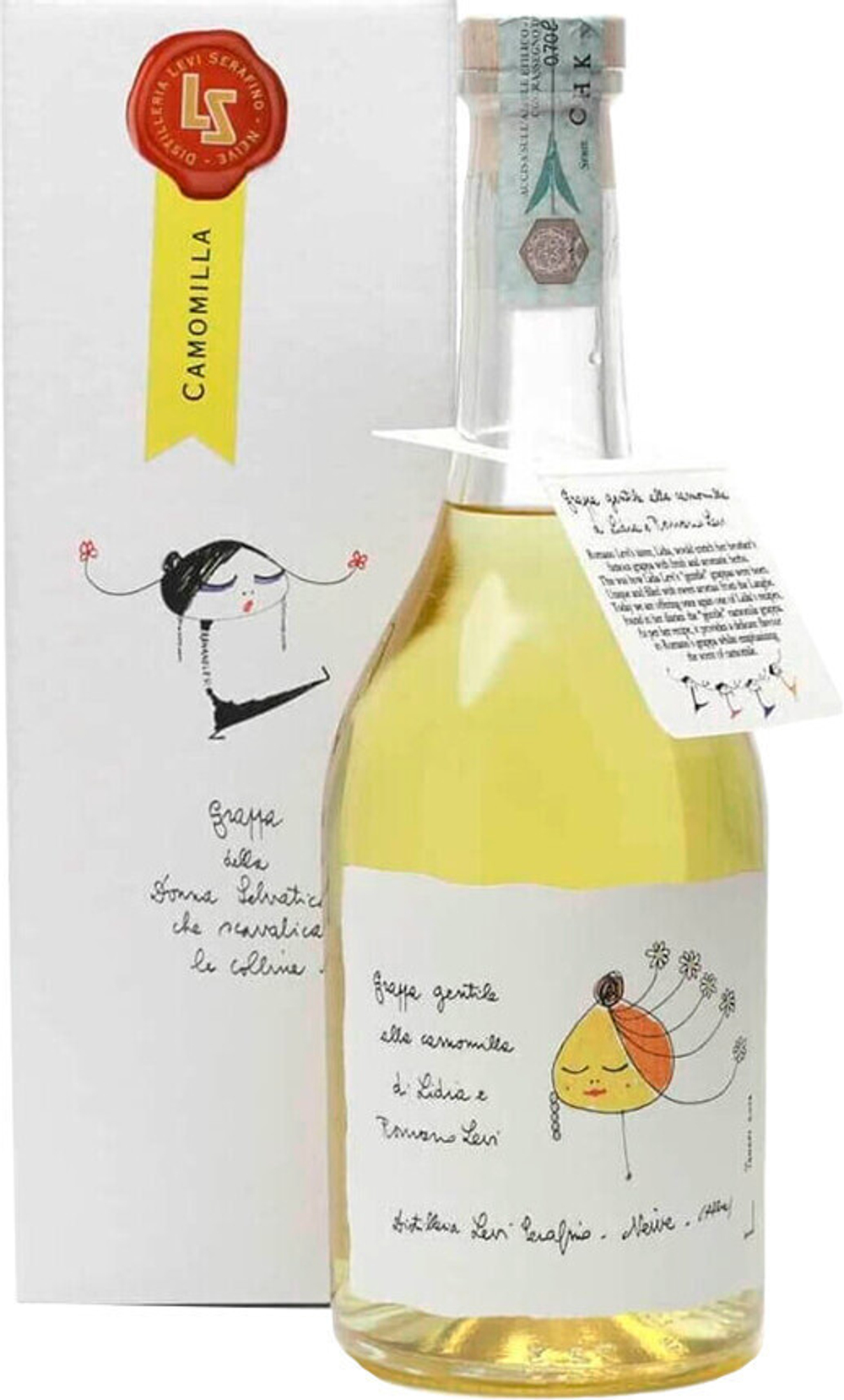 Levi Serafino, Grappa Camomilla 0,7