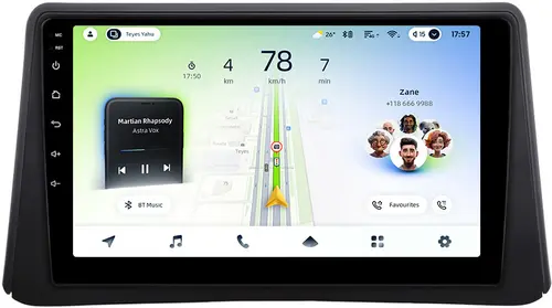 Магнитола для Opel Mokka 2012-2016 (рамка тип 1) - Teyes CC4L-DTS монитор 9" IPS, Android 14, Быстрая, Snapdragon 662, CarPlay, 4G SIM-слот