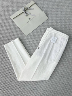 Льняной костюм Brunello Cucinelli