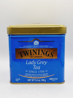 Чай черный Twinings Lady Grey среднелистовой с апельсиновой и лимонной цедрой жестяная банка 100 г (Польша)