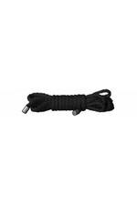 Веревка Kinbaku Mini Rope Ouch! 1,5 метра (Цвет: черный)