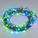 Гирлянда занавес на ель мульти 0,45*1,5м IP20 200-003 мульти, LED