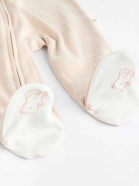 Комбинезон / Cлип для малышей Next N77-765, 3 шт., Бежевый