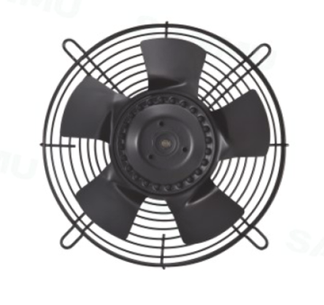 Осевой вентилятор с защитной решеткой Ровен YWF(K)4E-500-Z (Axial fans) всасывание