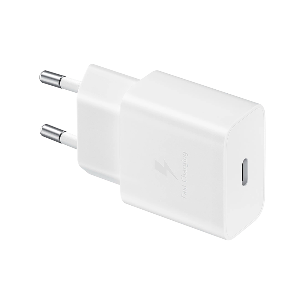 Сетевое зарядное устройство Samsung EP-T1510, USB-C 15Вт, White (Белый)