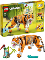 Конструктор Лего Креатор Величественный тигр | LEGO Creator Majestic Tiger 31129, набор 755 деталей (9+)