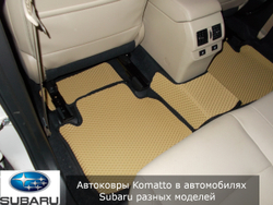 Автоковрики EVA для Subaru Forester (2003-2007)