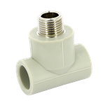 Тройник комбинированный FV-Plast 20x1/2" наружная резьба