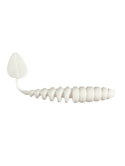Приманка ZUB-SHAD  40мм(1,5")-12шт, (цвет 801) белый